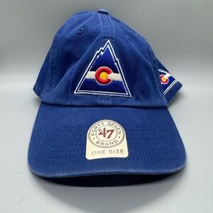 Colorado Rockies NHL Mens Baseball Hat - Velcro Back
